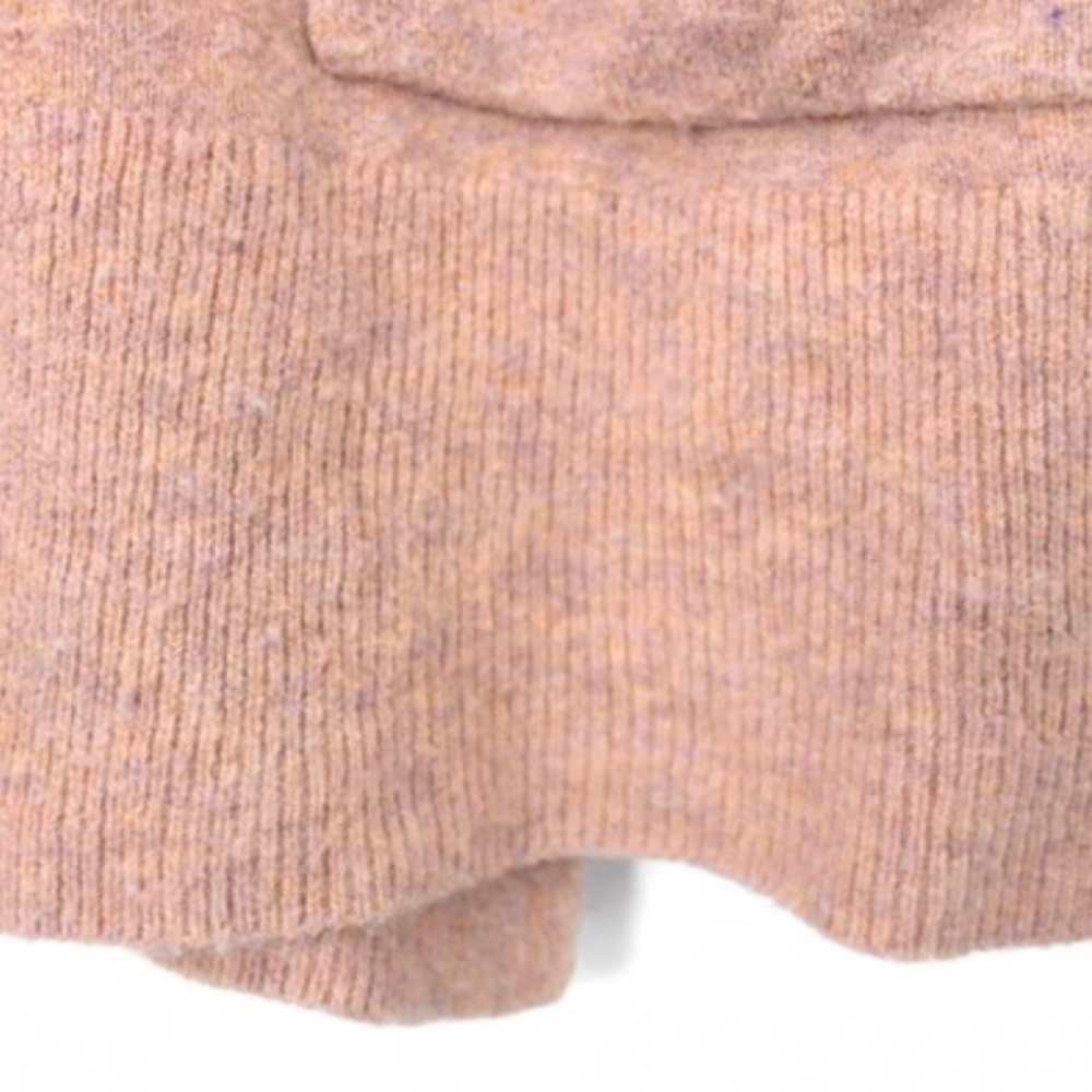 Madewell Kent Cardigan Sweater, Coziest Yarn, Heather Carnation, XS - Picture 4 of 4
